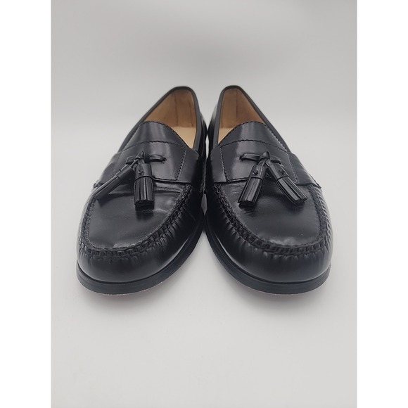 Men\'s Cole Haan Pinch Tassel Loafers In Black Leather Size 9.5‎ B main image 14